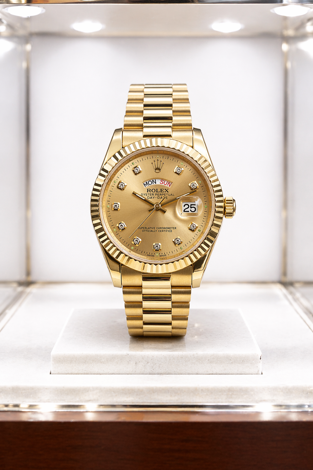 Montre Rolex Day-Date – Élégance et Prestige Intemporels